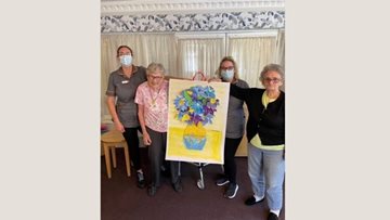 Meet the Artist Project at Coventry care home